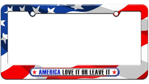 America Love It Or Leave It - Orgullo Estadounidense - Marco