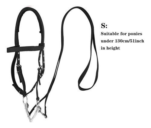 Mox Cabestro De Caballo Ajustable Diadema De Brida De