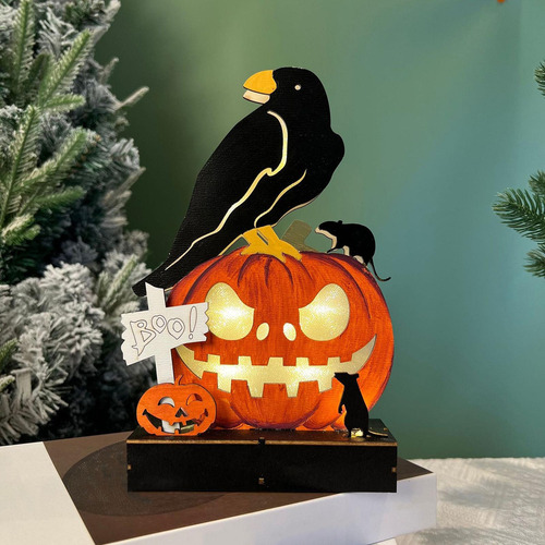 Decoraciones Interiores De Halloween Decoración Led De Mesa