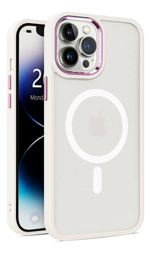 Case Para iPhone 14 Pro Max Con Magsafe, Blanco