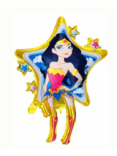 Globo Personaje Wonder Woman - Mujer Maravilla