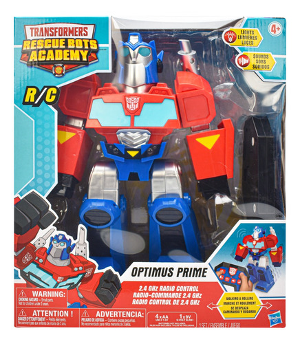 Transformers Rescue Bots Optimus Prime Radio Control Hasbro