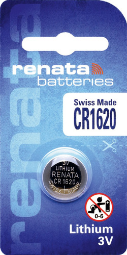 10 Pilhas Baterias 1620, Relógios 3v Renata Cr1620 Original