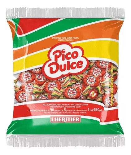 Caramelo Duro Lheritier Pico Dulce X 450 Gr