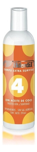 Shampoo Biferdil Extra Suavidad Nº4 Aceite De Coco X 295 Ml