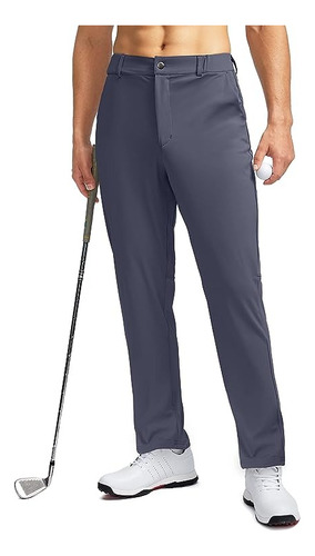 Pantalones De Golf O Casuales Para Hombre Con 5 Bolsillos