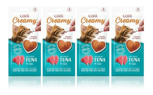 Golosinas Gatos Gatitos Cremoso Pouch 40gr Snacks Catit