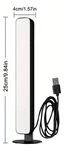 Lámpara Luz Led Rgb + Control Horizontal Vertical Multicolor