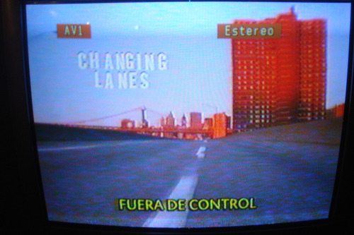 Vhs Fuera De Control ( Changing Lanes, 2002) (Usado)