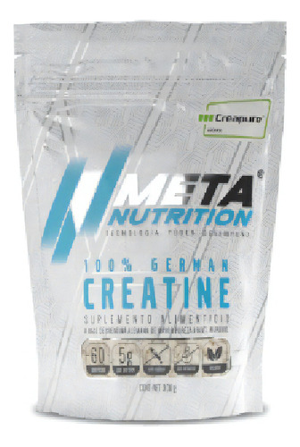 Meta Nutrition Creatina Sello Creapure 300 Grs 60 Serv Sabor Sin sabor