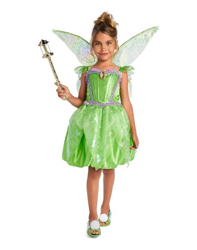 Disfraz Tinker Bell Con Alas Con Luz Disney Store Eeuu