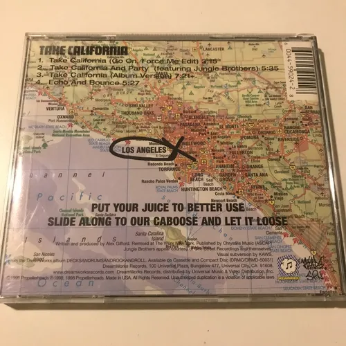 Propellerheads - Take California (cd Maxi Single 4 Temas) (Usado)