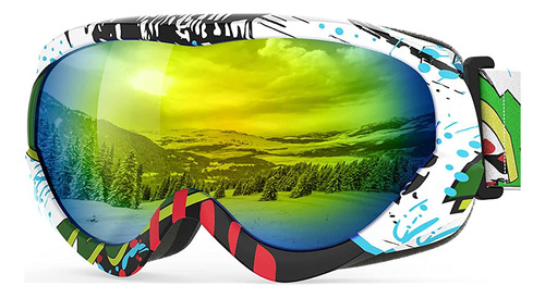 Outdoormaster Kids Ski Goggles - Gafas De Nieve Compatibles 