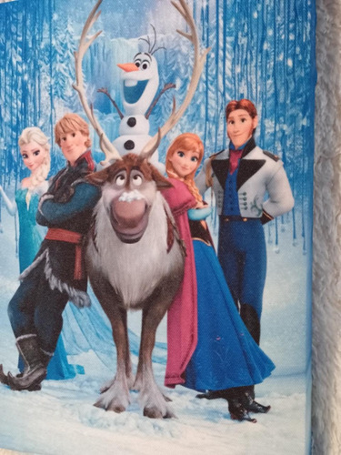 Imagen 2 de 3 de Cuadros Canvas Personalizados 20x30 Frozen