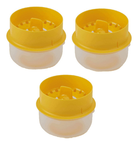 3x Separador Yemas 6 Huevos Claras Cocina Repostería Colador