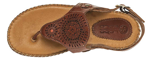 Sandalias Plataforma Mujer Lobo Solo Cafe 058-579