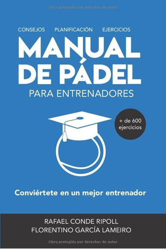 Libro: Manual De Pádel Para Entrenadores [a Color]: En Un