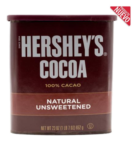 Chocolate Hershey´s Cocoa En Polvo 65 - Kg a $29708