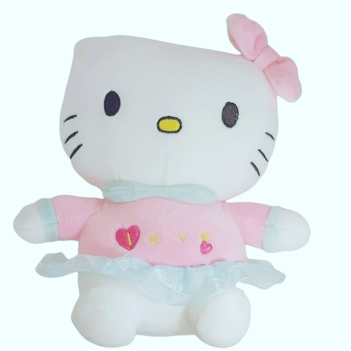 Peluche Hello Kitty  Vestido Tutu 20 Cms