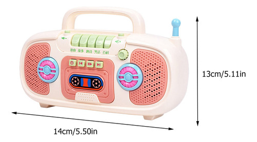 Grabadora Retro Moderna Para Niños, Divertida, Para Educació