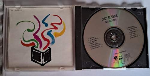 Chris De Burgh Into The Light Cd Usa Prim Ed 1986 Estándar (Usado)
