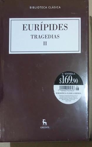 Chambajlum Eurípides Tragedias Ii Entrega 6 Gredos