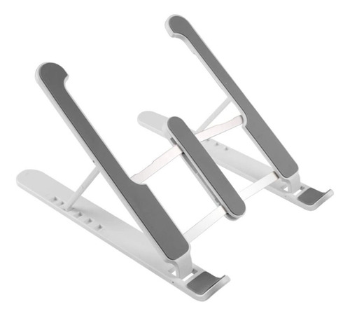 Base Soporte Laptop Tablet Portatil Plegable 6niveles Altura N3-plata