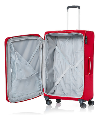 Bolsa de viaje Popsoda G American Tourister Samsonite de color rojo sólido