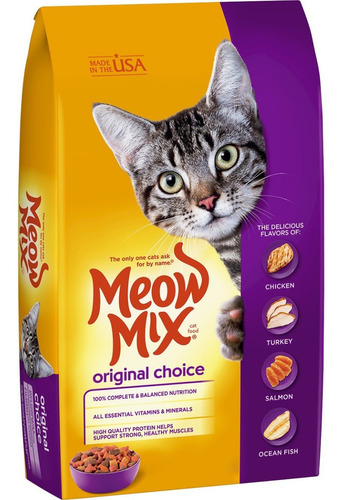 Alimento Gato Meow Mix 16lb Y A