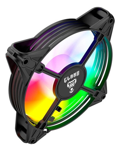 Kit 3 Fan Rgb Para Gabinete Led Azul