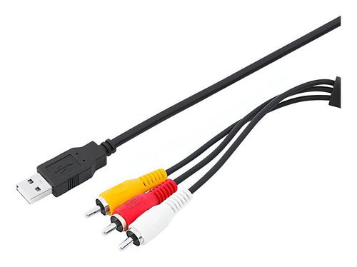 Cabo Usb A 2.0 Macho 3xrca Macho 1,80m    33308