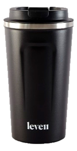 Vaso Leven Lifestyle Unisex Termico Onyx Negro Cli