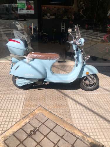 Scooter Vespa Eléctrica Sunra Vintage Litio Motor 3000w