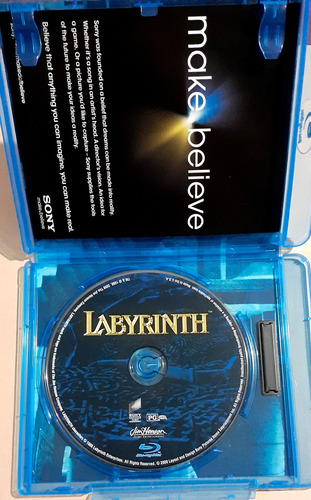 El Cristal Encantado + Laberinto - Blu-ray Original