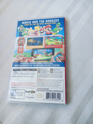 Mario Kingdom Battle Nintendo Switch Físico Standard Edition