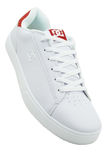 Tenis Dc Shoes Notch Sn Mx Adys100500 Wed Whit/red Plain