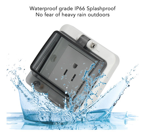 Enchufe Ip66, Resistente Al Agua, Estándar, Resistente A La