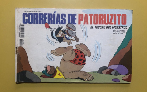 Revista Correrías De Patoruzito N.651 - Marzo - 1998