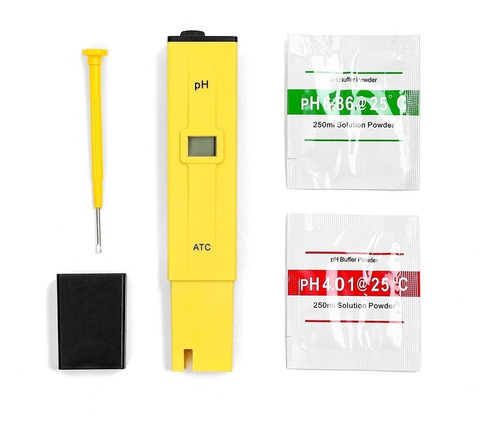 Medidor De Ph Pro Con Estuche + 2 Sobres 