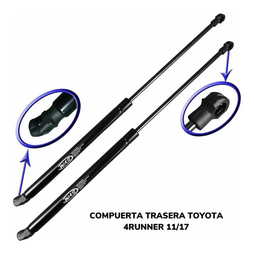 Amortiguadores Compuerta Trasera Toyota 4runner 11/17