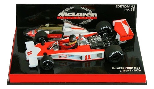 Mclaren M23 James Hunt 1976 World Champ - F1 Minichamps 1/43