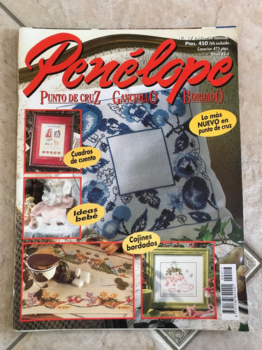 Revista Penélope 17 Importada Ponto Cruz Bordado Bebê E379