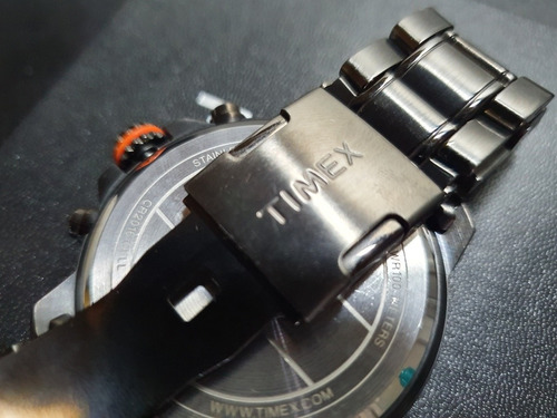 Timex Analógico Masc. Cronógrafo Puls Aço T2p273