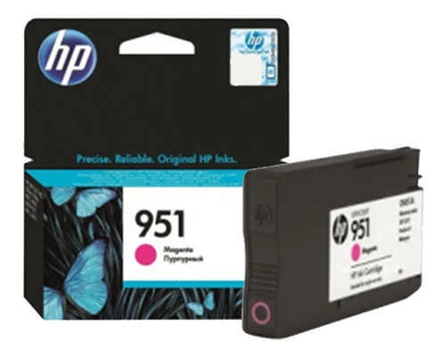 Cartucho Tinta Hp 951 Magenta Original Cn050ab Pro 8100 8600