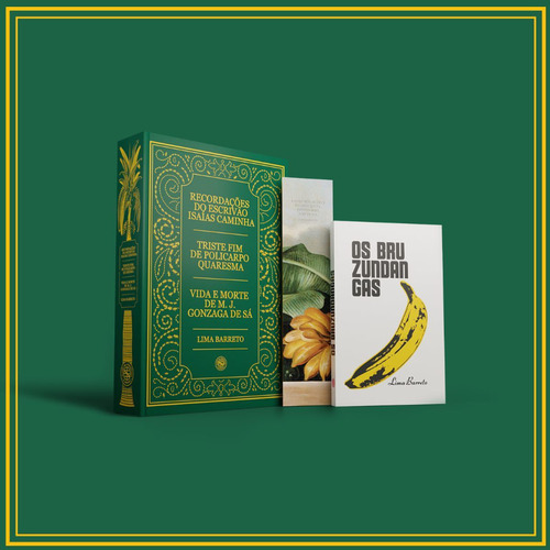 Trilogia Lima Barreto - Frete Grátis - Clube De Literatura Clássica