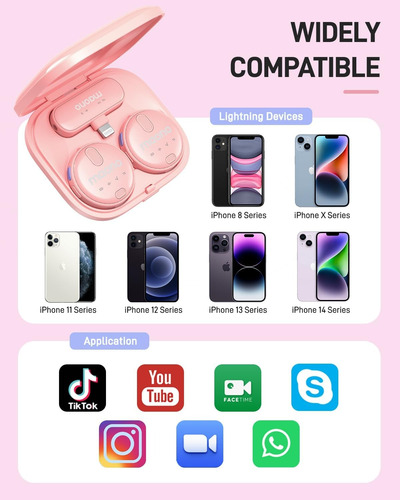 Micrófono Maono Inalámbrico Para iPhone (lightning/tipo C)
