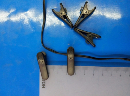 Kit Com 5pçs Prendedor Clip Fone De Ouvido
