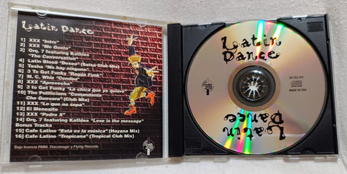 Cd Paraiso Latino, Varios Artistas + Cd Regalo Latin Dance Estándar (Usado)