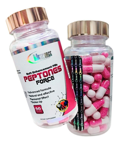 Kit Suplemento Peptonas Crecimiento Muscular Glúteo 2 Pzs