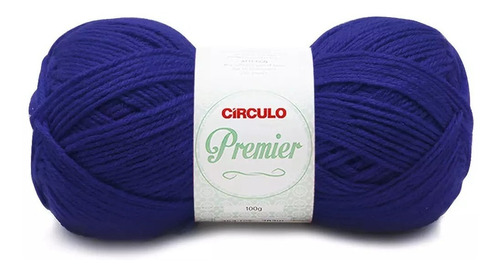 Fio Premier Circulo 100g Tex 353 283mts 100% Acrílico Cor 0512-Azul Bic